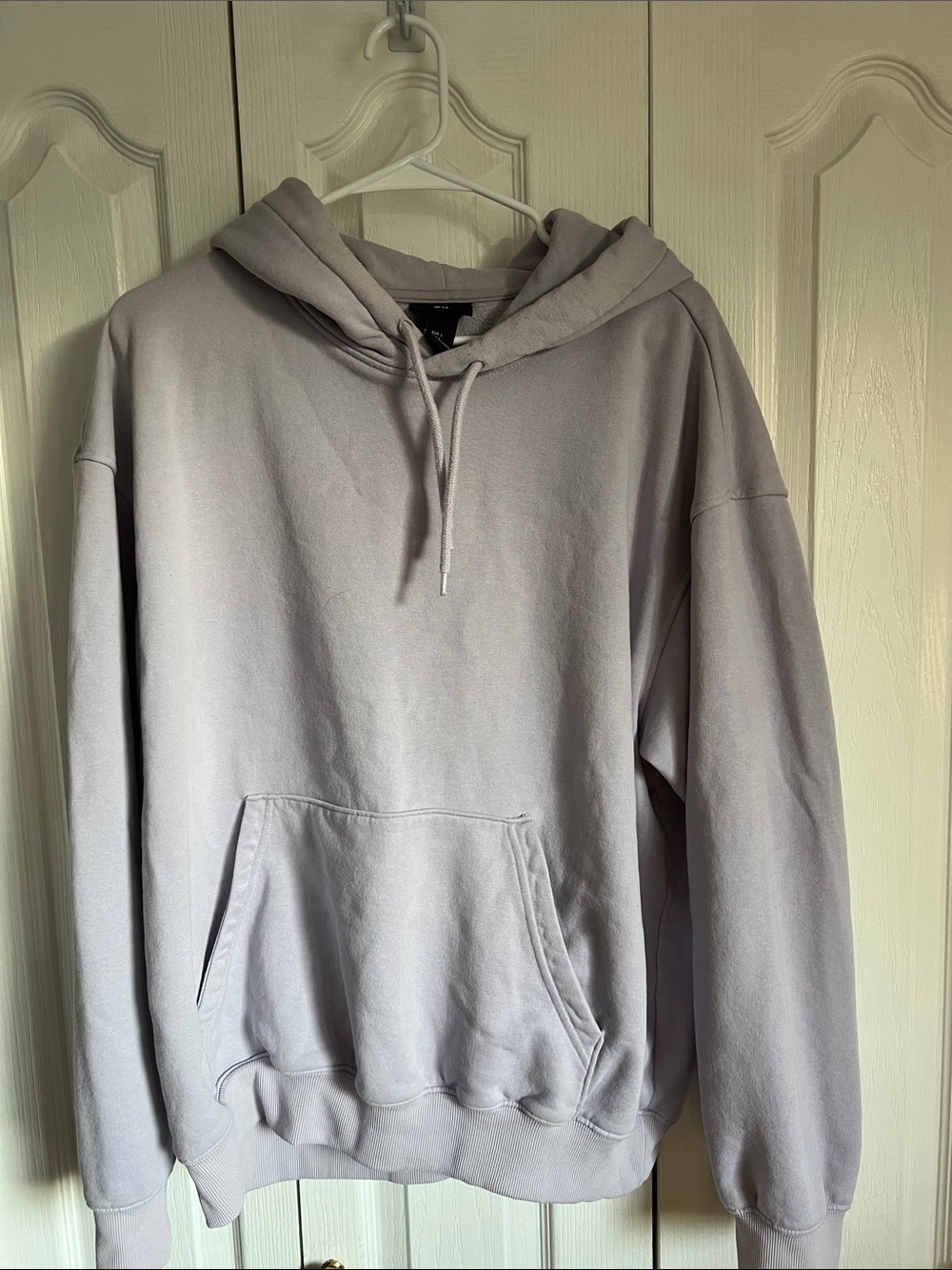 H&M Light Mauve Pullover Hoodie